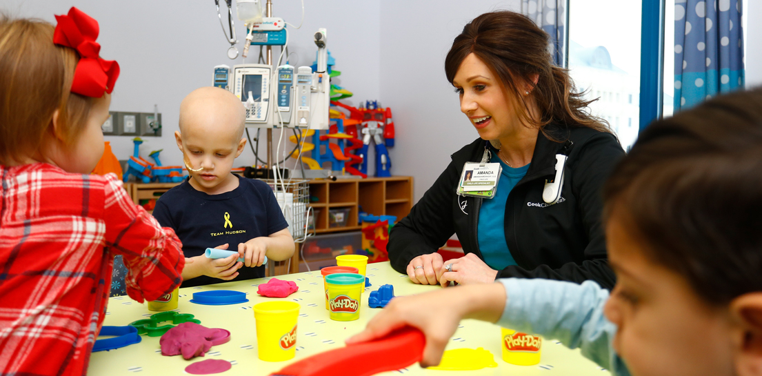 Cook Children's Child Life Zone