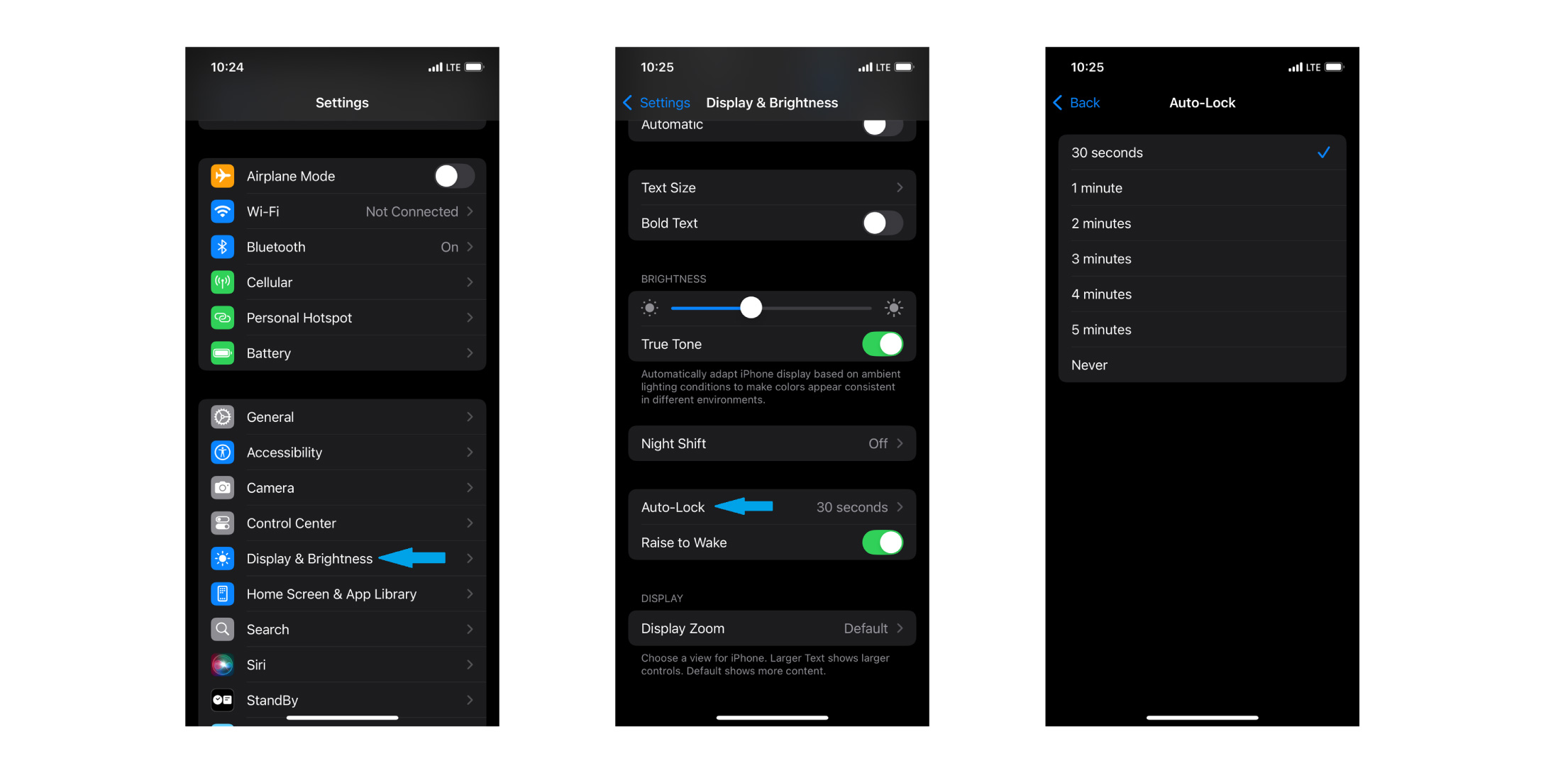 IOS auto-lock
