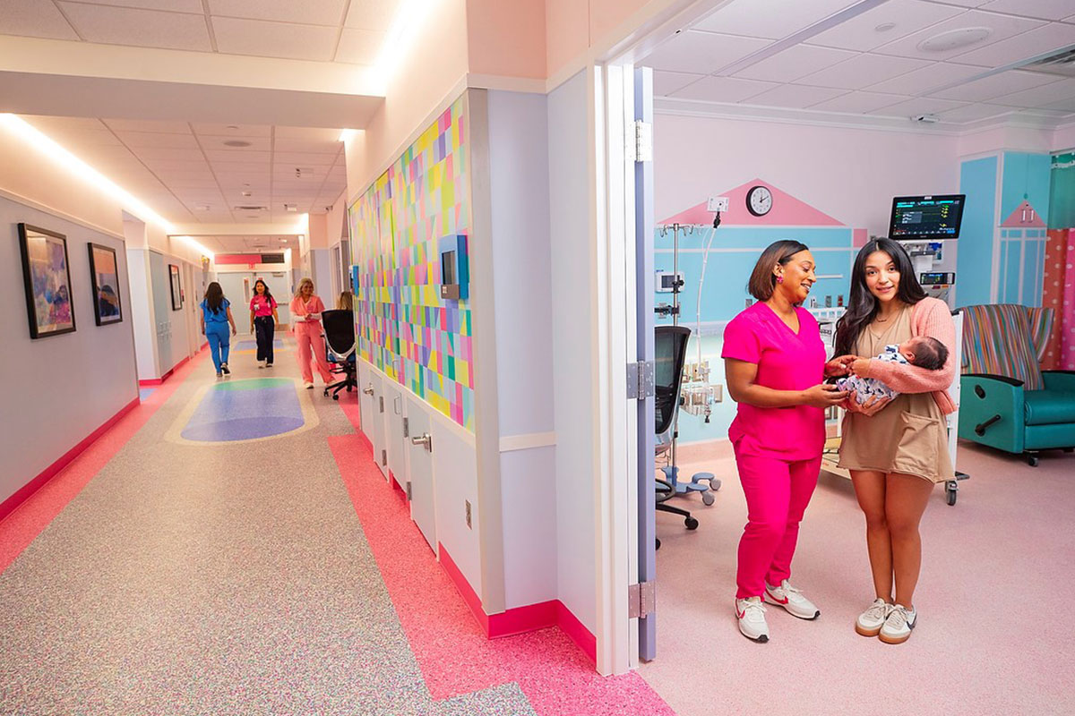 Neonatal intensive care unit NICU in Prosper Texas for newborns